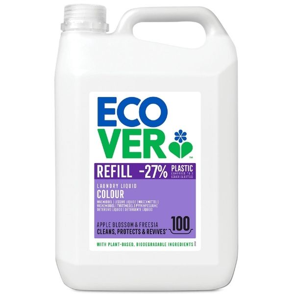 Жидкое средство для стирки цветного белья Ecover Color экоконцентрат 5л